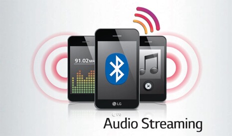 bluetooth streaming with lhd657 -