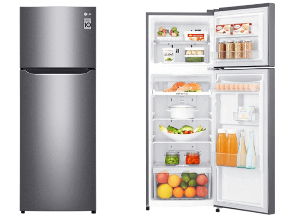LG 225-liter Refrigerator GN-C262SLBN; Double Door, LINEAR Cooling™, Door Cooling+™, Frost Free Double Door Fridges Double door fridge 3