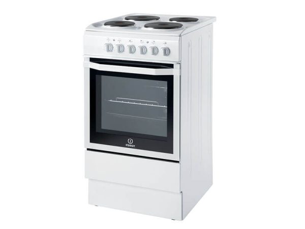 INDESIT Electric Cooker (4 Electric + Oven + Grill) – I5ESH1E(W)/EX Cookers Electric Cookers 6