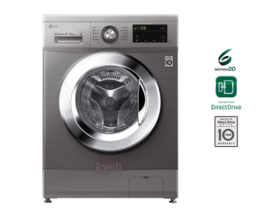 LG 8/5kg Front Load Washer/Dryer F4J3TMG5P; 6-motion Direct Drive, 1200rpm, Baby Care, Quick Wash Washing Machines front load washing machine