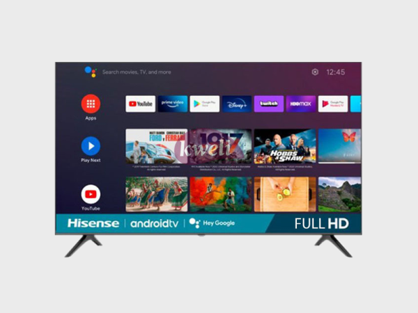 Hisense 40 inch Android TV, 40 Inch Smart TV with Built-in WiFi, Chromecast, Bluetooth and Free-to-air Receiver Android TVs 3