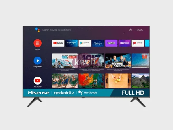 Hisense 40 inch Android TV, 40 Inch Smart TV with Built-in WiFi, Chromecast, Bluetooth and Free-to-air Receiver Android TVs