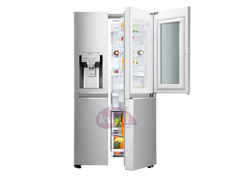 LG Door-in-Door InstaView Refrigerator 668L – GC-X247CSA; Inverter Linear Compressor, DoorCooling+™ Refrigerator 4 Door Refrigerators door in door fridge