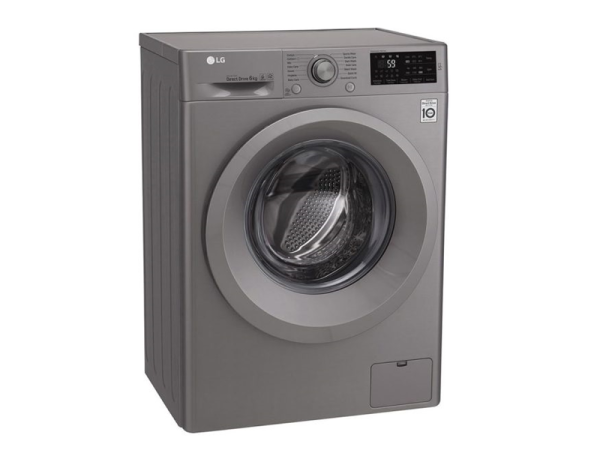 LG 6kg Front Loading Washing Machine with ‘Add Items’ + AI SmartThinQ™ – F2J5NNP7S Front Load Washers Washers 8