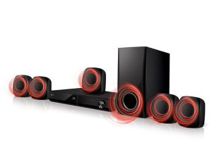 LG 5.1 Channel Bluetooth DVD Home Theater System 300W – LHD427; FM Radio, USB Home Theatre Systems Home Theatre 2