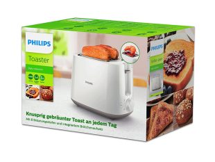 Philips Rolls & Bread Toaster HD2581; 8 settings, Adjustable browning, 830 watts Bread Toasters