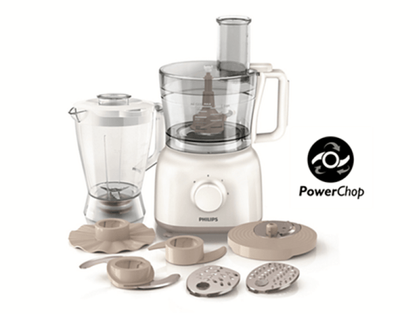 Philips Food Processor + Blender & 25 Functions HR7628, 650W Food processors Blenders 3
