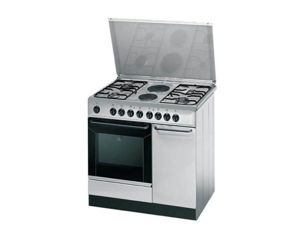 Indesit Combination Cooker ( 4 Gas +2 Elec.) Elec. Oven + Flame Failure Device – K9B11SXI Combo Cookers Indesit cooker 3