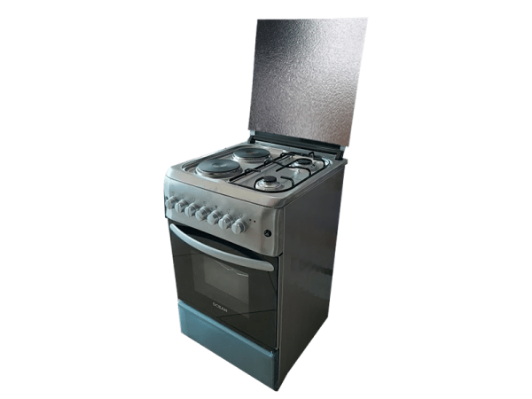 Ocean Cooker 50cm x 55cm OCER 5522-5IC; 2 Gas +2 Electric, Electric Oven + Rotisserie Combo Cookers 3