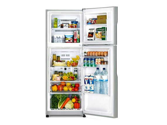 Hitachi 205L Double Door Refrigerator with Inverter Compressor – RH290PUN4KSLS Double Door Fridges 2