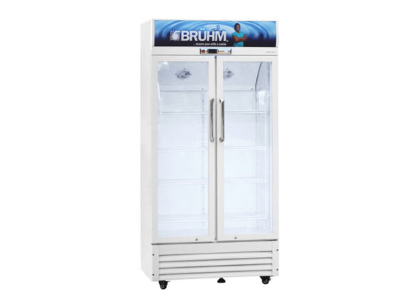 Bruhm Double Door Beverage Cooler – Display Refrigerator 550L – BFV-550DD Display Coolers 2