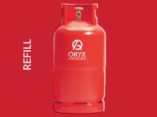 Oryx Gas Refill – 13kg Cooking Gas