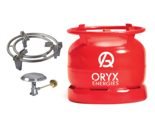 Oryx Gas 6kg New Full Set – Ready to Cook LPG Cooking Gas