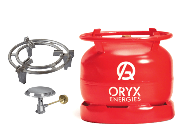 Oryx Gas 6kg New Full Set - Ready to Cook