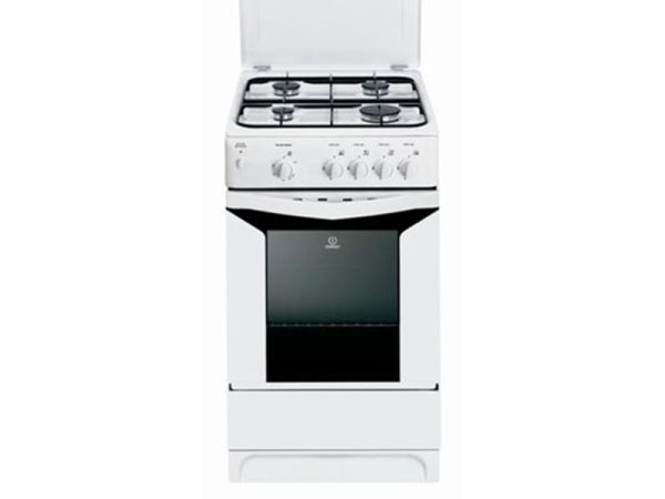 Indesit 4 Gas Cooker with Gas Oven, 50cm – K3G2SW Gas Cookers 3