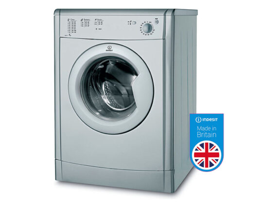 Indesit 7kg EcoTime Tumble Dryer, Silver – IDV75S Dryers Dryer 4