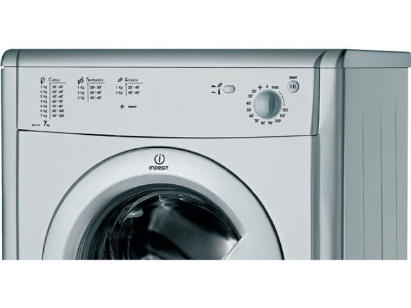 Indesit 7kg EcoTime Tumble Dryer, Silver – IDV75S Dryers Dryer 6