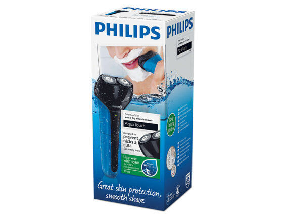 Philips Electric Face Shaver Wet & Dry, Rechargeable – AT600/15 Shavers Shaver 5