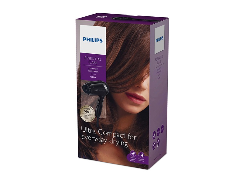 Philips Ultra Compact Hair Dryer 1200w – BHD001 Hair Dryers Blow Dryer 3