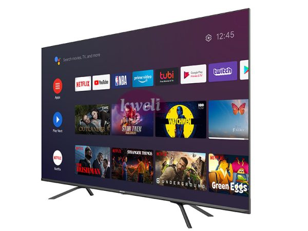 Hisense 49 Inch Android TV, Full HD LED Smart TV with Built-in Chromecast, Bluetooth, WiFi and Free-to-Air Receiver – 49N2182PW Hisense TVs 3