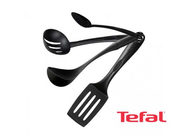 TEFAL BIENVENUE KITCHEN TOOLS Utensils made to last Bienvenue cooking utensils are made with quality materials for a longer life and improved resistance to heat - up to 220°C Dishwasher safe, they are easy to clean.