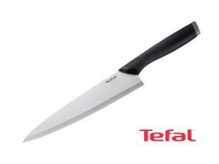 TEFAL Comfort Stainless Steel Chef Knife 20cm – K2213214 Knives Kitchen Knives