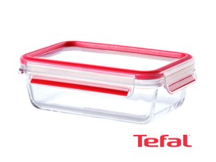 Tefal Masterseal Glass Food Conservation Container, 1.3l – K3010412 Ovensafe Food Containers