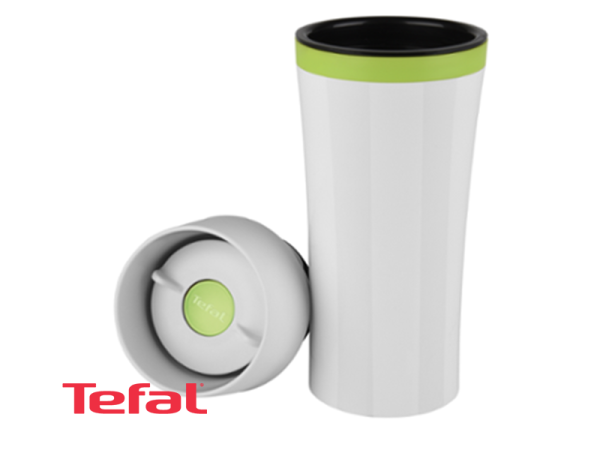 Tefal Fun Travel Mug, Thermal Bottle, Green, 0.36 liter – K3070114 Drinkware 4