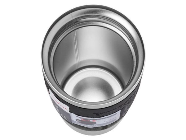 TEFAL Thermal Travel Mug 0.36 L, Black Silver – K3081114 Drinkware 5