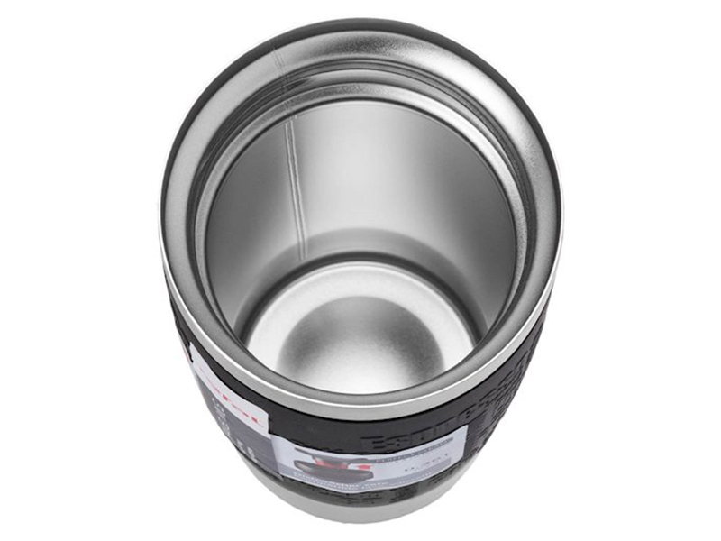TEFAL Thermal Travel Mug 0.36 L, Black Silver – K3081114 Drinkware 4