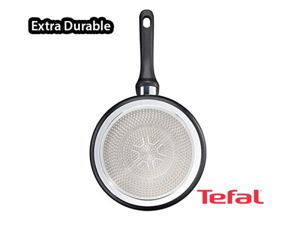Tefal Extra Durable Non-stick Saucepan with Glass Lid 24cm, C6203272; Gas, Electric and Induction Saucepan Pots and Pans Induction 5