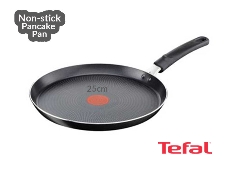 Tefal First Cook Non-stick Pancake Pan, 25cm – Black – B3041002 Pots and Pans 2