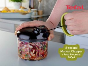 Tefal Easypull Non-electric Food Processor/Chopper, 900ml – K1320404 Choppers Food Choppers 2