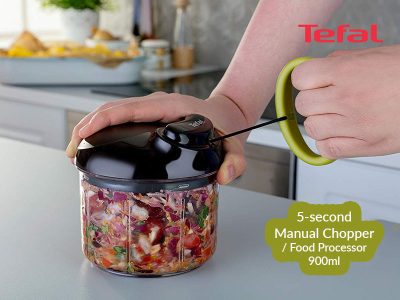 Tefal Easypull Non-electric Food Processor/Chopper, 900ml – K1320404 Choppers Food Choppers 9