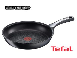 Tefal Non-stick Expertise Frypan, Black, 30cm C6200772; Gas, Electric and Induction Frypan Pots and Pans Fry pan
