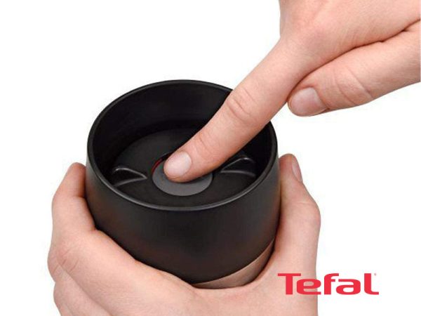 TEFAL Thermos Stainless Steel Travel Mug, 0.5 liter – K3080214 Drinkware 5