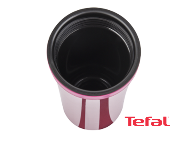 Tefal Fun Travel Mug, Thermal Bottle, Rasberry, 0.36 liter – K3072114 Drinkware 5