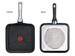Tefal Titanium Expertise Non-stick Grill Pan 26x26cm – C6204072, Gas, Electric and Induction Grill Pan Pots and Pans Grill Pans 2