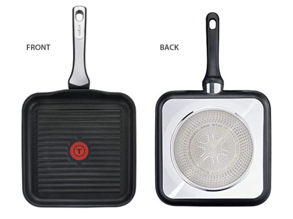 Tefal Titanium Expertise Non-stick Grill Pan 26x26cm – C6204072, Gas, Electric and Induction Grill Pan Pots and Pans Grill Pans 3