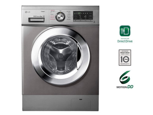 LG 9/5kg Front Load Washer/Dryer F4R5VGG2E; 6-motion Direct Drive, Steam, 1400rpm, Baby Care, Quick Wash Washer Dryers front load washing machine