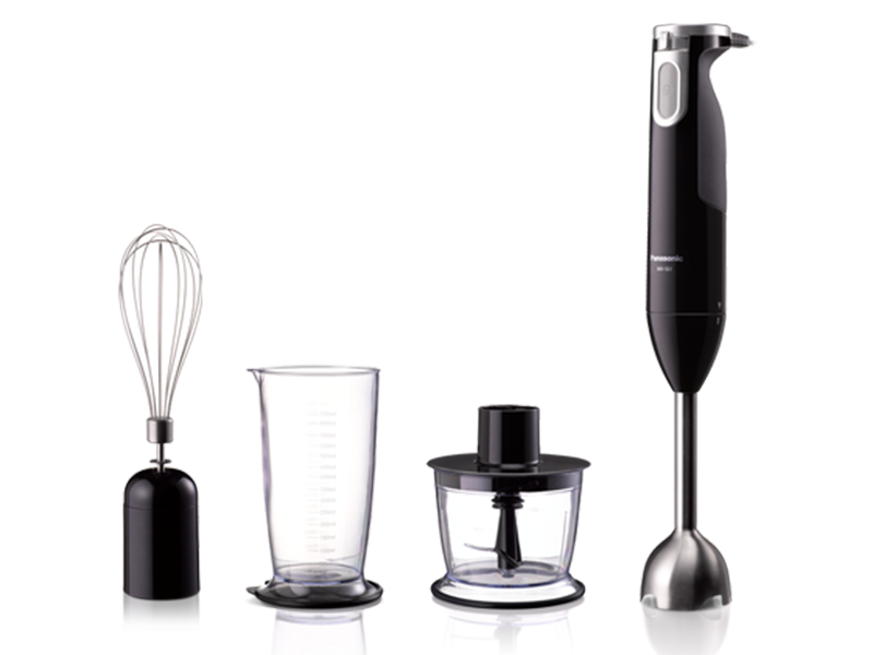 Panasonic Hand Blender with Chopper and Whisk – MXSS1BTZ, 3-in-1 Cake Mixers Hand Blenders 3