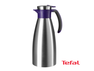 Tefal Thermos and Vacuum Jug, Soft Grip, Blackberry- K3040214 Vacuum Flasks/Jugs 2