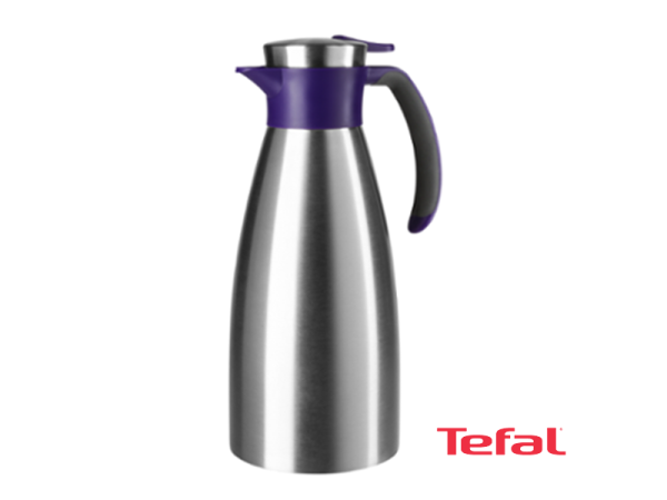 Tefal Thermos and Vacuum Jug, Soft Grip, Blackberry- K3040214 Vacuum Flasks/Jugs 4