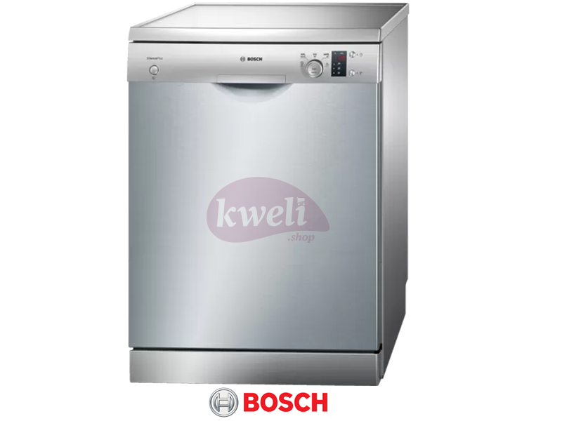 BOSCH Dishwasher, 12-place Freestanding Dishwasher 60cm, Inox - SMS50D08GC