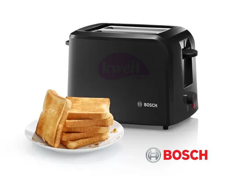 Bosch Compact Bread Toaster, Black – TAT3A0133G Bread Toasters bread toasters 2