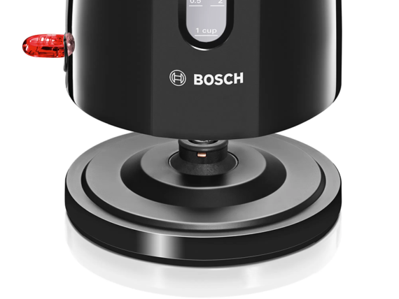 Bosch Electric Kettle, 1.7-liter, 2500-3000 watts, Black – TWK3A033GB Electric Kettles Electric Kettles 5
