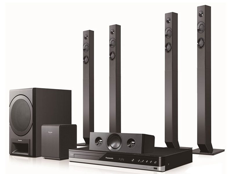 Panasonic 5.1 Channel 3D Blu-Ray Wireless Home Theatre System with Bluetooth,1000 watts –  SC-BTT785 Home Theatre Systems 2