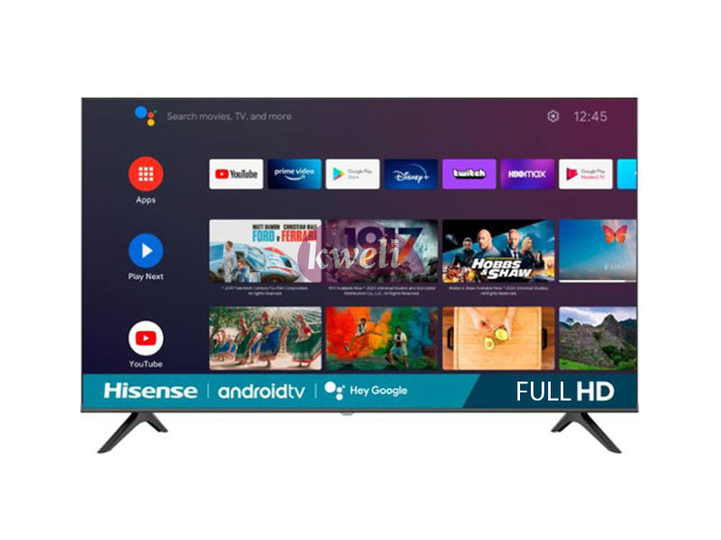 Hisense 43 Inch Android TV, 43 Inch Smart TV with Built-in WiFi, Chromecast, Bluetooth and Free-to-air Receiver Android TVs 2