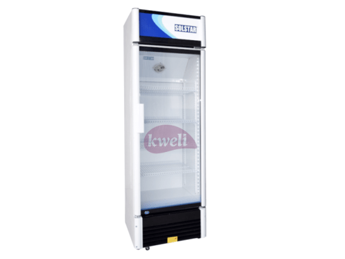 SOLSTAR 330-liter Display Cooler VC 3300-WHV SS, Vertical Display Chiller Display Coolers