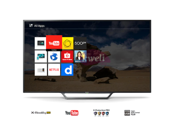 Sony 32 Inch Smart TV with Wifi, FM Radio and Inbuilt Free-to-air Receiver – KDL32W600 Smart TVs SONY BRAVIA 3